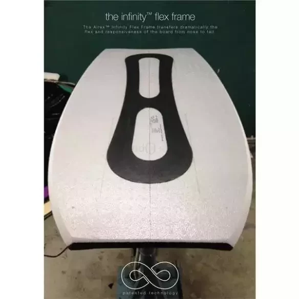 Prancha de Bodyboard Sniper Iain Campbell Theory Infinity PP Dark Grey/Tangerine