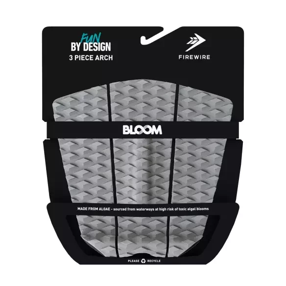 Deck surf Firewire 3 peças Charcoal/Black