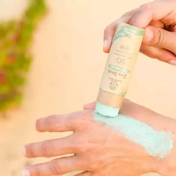 Sun protector Suntribe Natural Zinc SPF50 Green