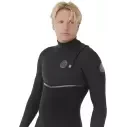 4/3mm Rip Curl E-Bomb Zip Free Wetsuit Black