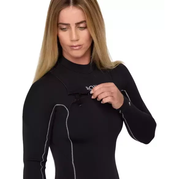 neopreen Roxy Elite Xtra Stretch 4/3mm FZ Black