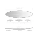 Tabla de surf Slater Designs Boss Up Ibolic Volcanic