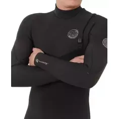 5/3mm Rip Curl Flash-Bomb Zip Free Black 2