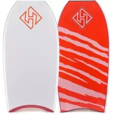 Bodyboard Hubboards Dubb PP HD White/ Red