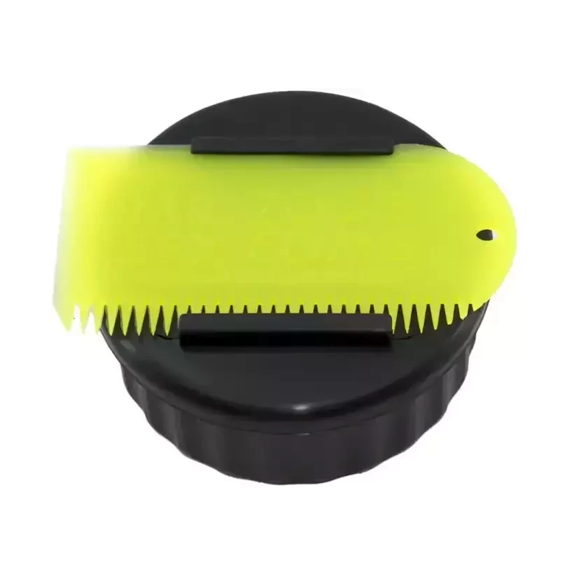 Wax box Container+comb Black/Yellow