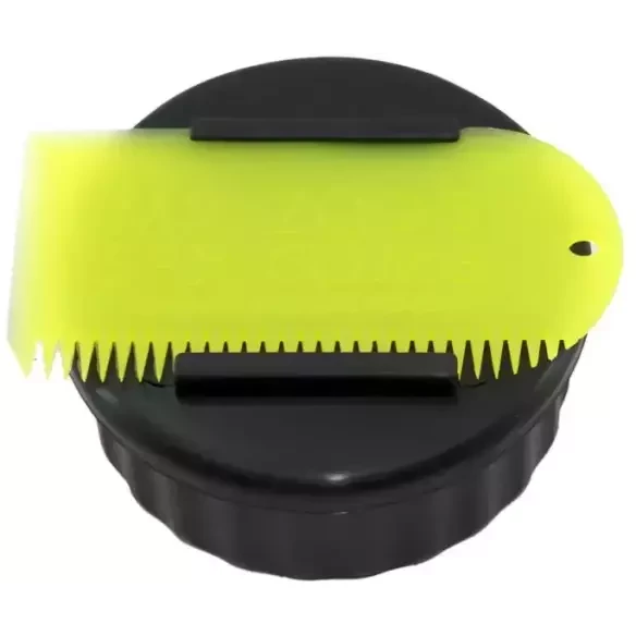 Wax box Container+comb Black/Yellow