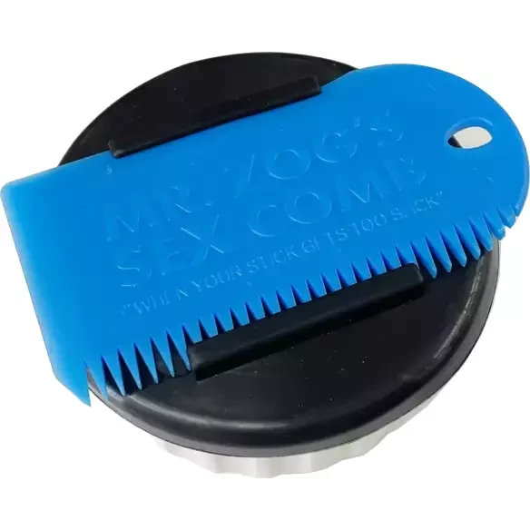 Wax container Container+comb White/Blue