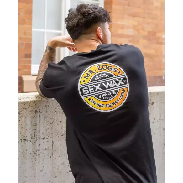 Camiseta Sex Wax Fade Black