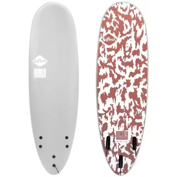 Planche de surf Softech Bomber Red/Grey