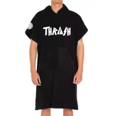 Poncho toalla Thrash Logo White