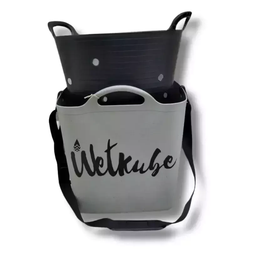 Wetkube square 27 liters Grey