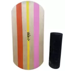 Tabla de equilibrio WetKube Balance Board Red/Yellow/Pink Stripe