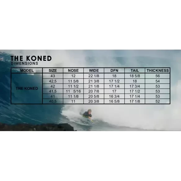 Bodyboard Pride Koned PP SDC+ Dark Blue/Dark Grey
