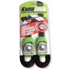 Kanulock Lockable TIE-DOWN Straps 2,5m /8Ft