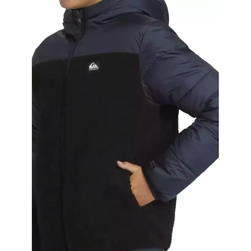 giacca Quiksilver Scaly Reversible Dark Navy