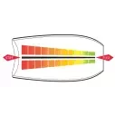 Planche de bodyboard Nomad Sam Thomas Premium PP Red/White