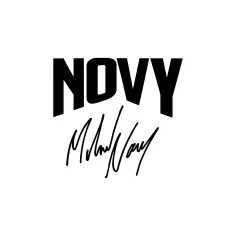 Prancha de bodyboard Nomad Novy Premium PP Black/Yellow 2