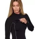 Neopreno Roxy Elite Xtra Stretch 3/2mm FZ Black