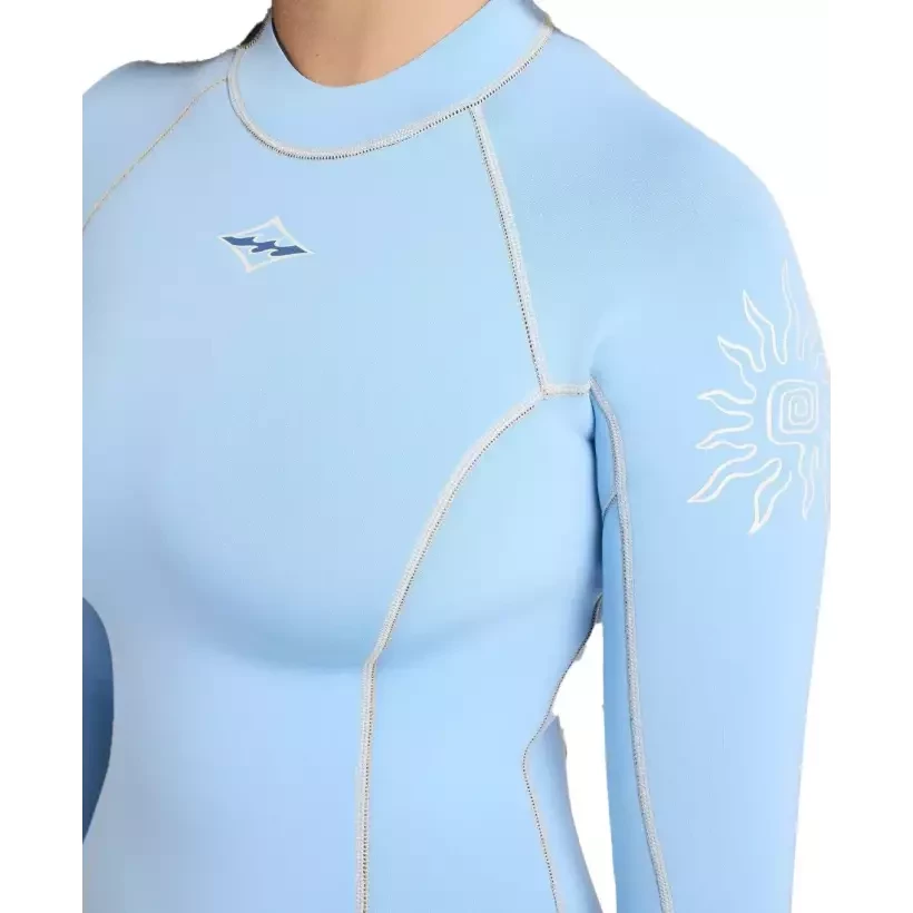 Billabong wetsuit Spring Glider 2/2mm blue drift