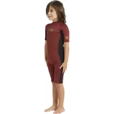 Shorty von Billabong Absolute 2/2mm Toddler Fire Red 2