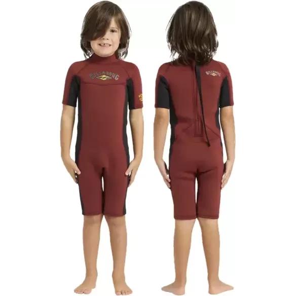 Muta corta Billabong Absolute 2/2mm Toddler Fire Red