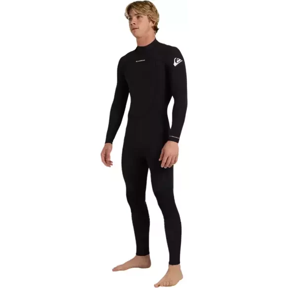 Muta surf Quiksilver Prologue + Flatlock 3/2mm Black