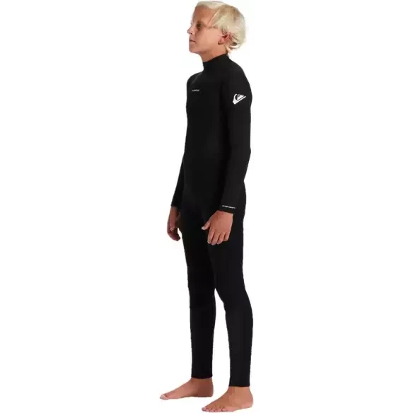 Neopreen Quiksilver Prologue Flat lock  Junior 3/2mm Black