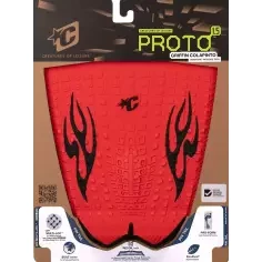 Deck surf Creatures Proto 1.5 Pin Tail Griffin Colapinto Red 2