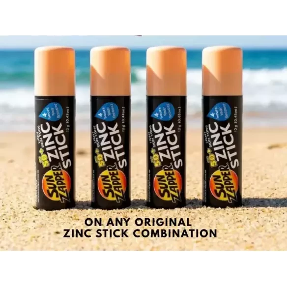 Crème solaire Sun Zapper Zinc Stick SPF 50+ Tone