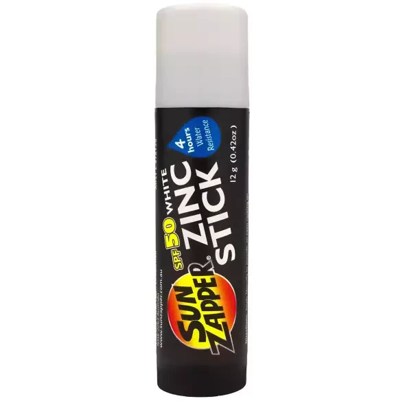 Sun Zapper Zinc Stick SPF 50+ White
