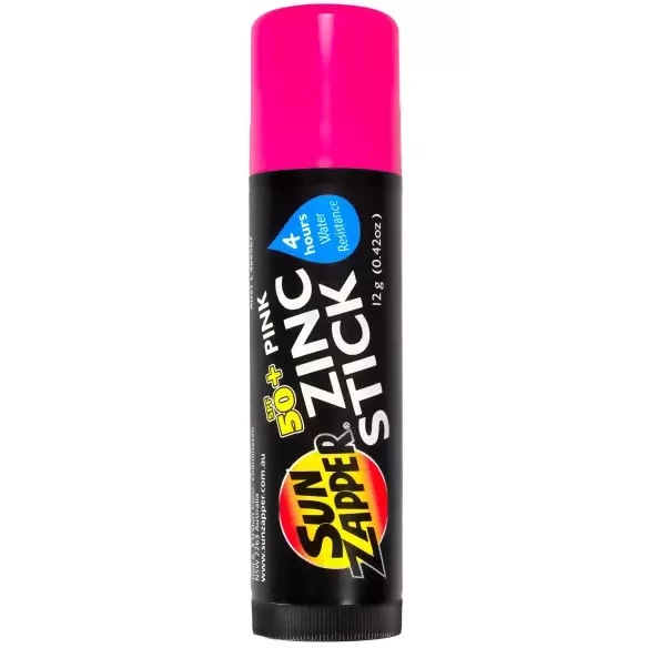 Protector solar Sun Zapper Zinc Stick SPF 50+ Pink