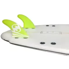 Quillas traseras quad Mundo-Surf MS-1 Corelite Yellow 2