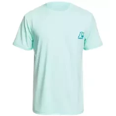 T-shirt UV  quiksilver Heritage Light Blue