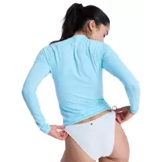 Lycra Roxy Whole Hearted LS Tanager Turquoise 2