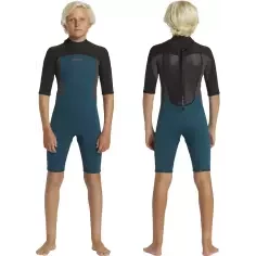 Neopreen quiksilver prologue+ 2mm Boy Midnight Turquoise