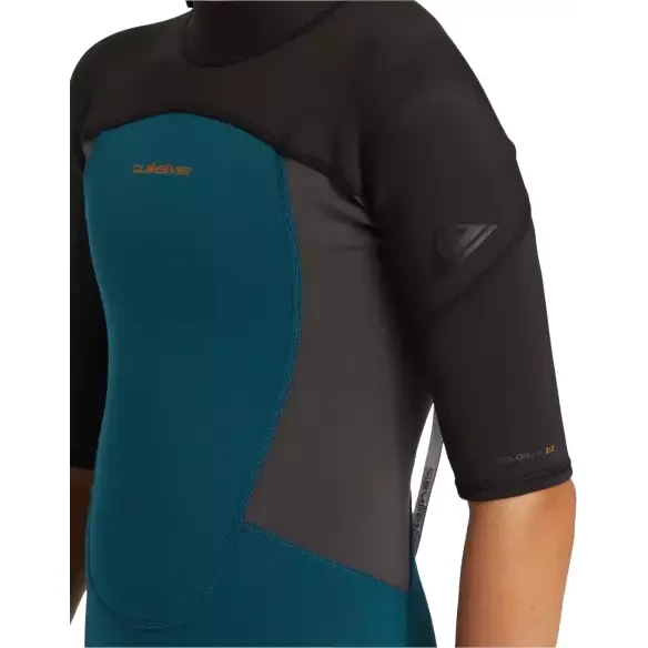 Shorty quiksilver prologue+ 2mm Boy Midnight Turquoise