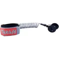 Leash für bodyboard Thrash wrist 7mm Grey/Orange