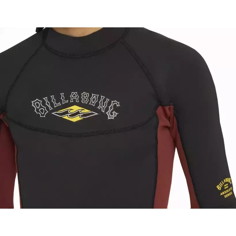 Muta corta Billabong Absolute  2/2mm BZ Junior Fire Red