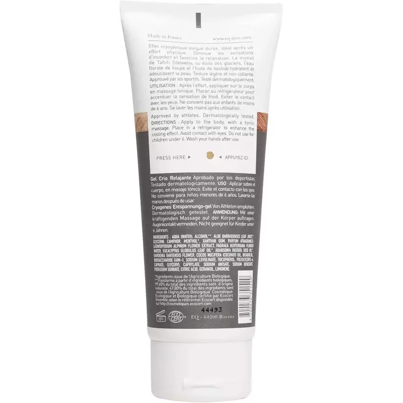 Cryo-Relaxant Gel EQ 100 ml