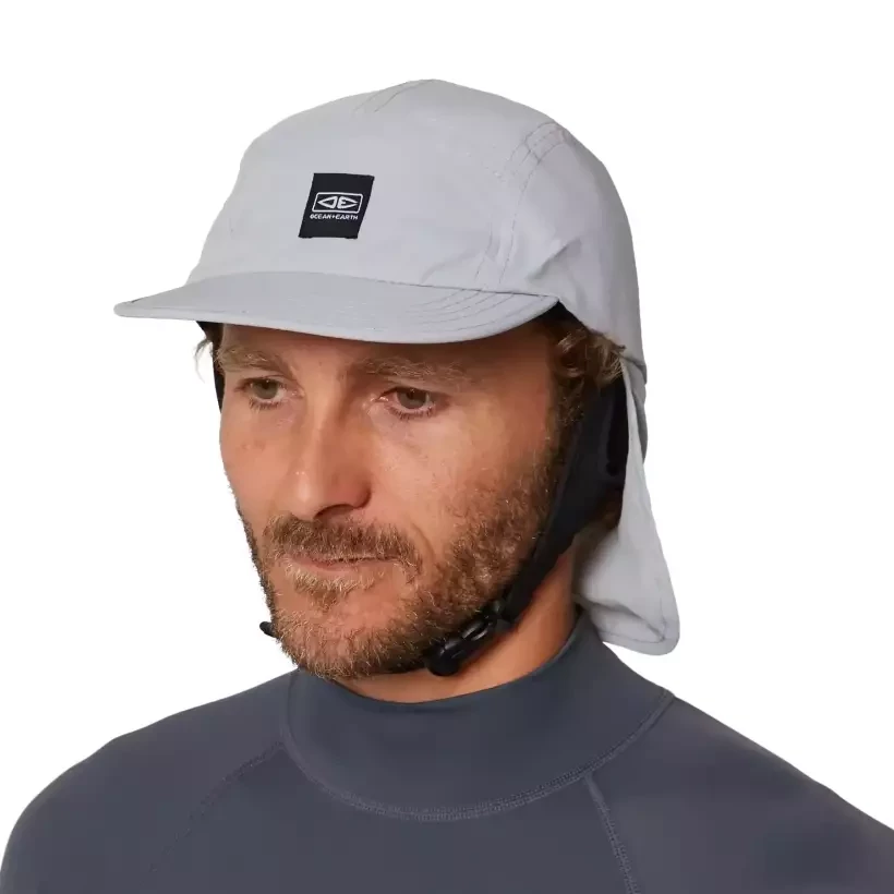Boné Ocean & Earth Indo 5 Panel Legionnaire Surf Cap Grey