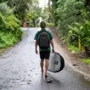 boardbag FCS Dayrunner Longboard Alpine