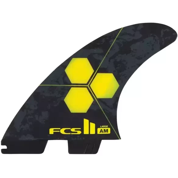 Quilhas surf FCSII Al Merrick PC Yellow