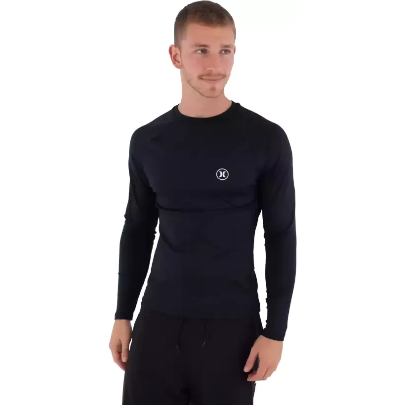Lycra Hurley Icon Circle Black LS