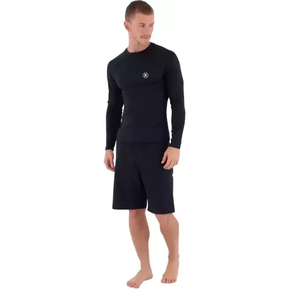 Lycra Hurley Icon Circle Black LS