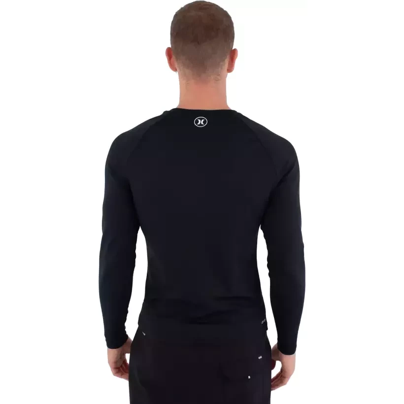 Hurley Icon Circle Black LS Lycra