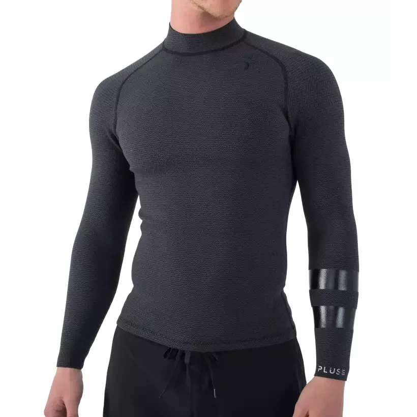 Hurley neopreen top Plus Texture 1,5/1mm Black/Graphite