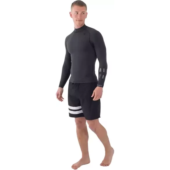 Top in neoprene Hurley Plus Texture 1,5/1mm Black/Graphite