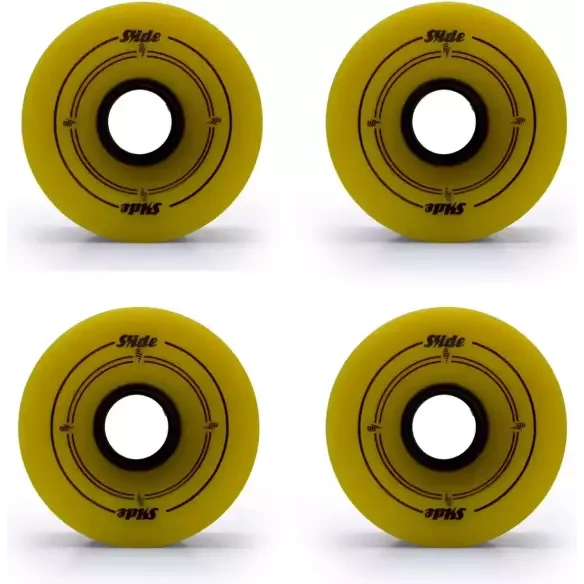 Slide 70mm wheels Lime