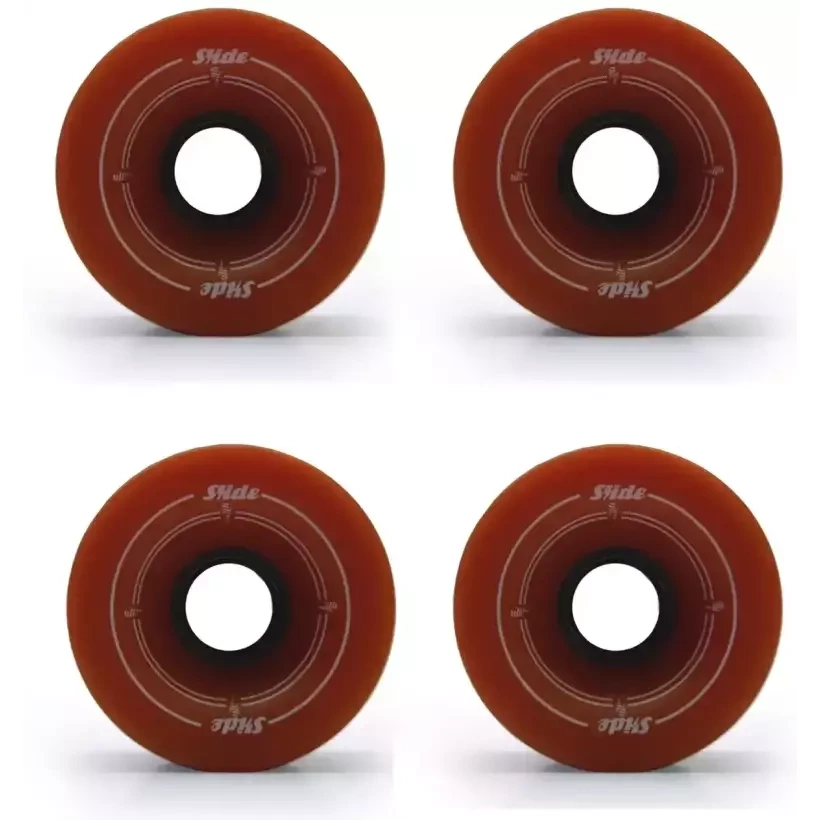 Roues Slide 70mm Toffee