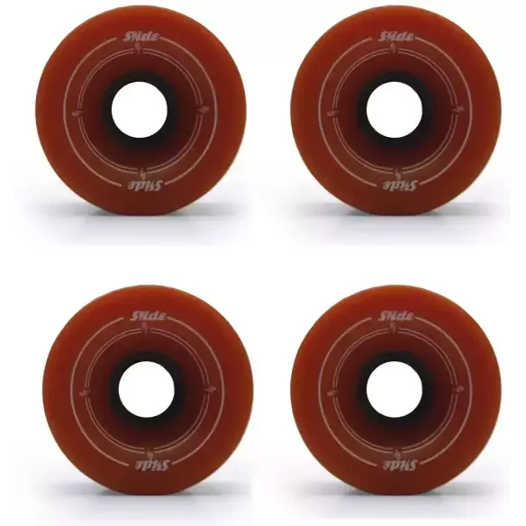 Roues Slide 70mm Toffee